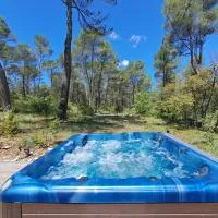 La Pinède de Venelles Jacuzzi privatif, хотел в Венел