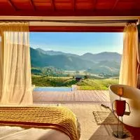 Cabana Girassol com piscina aquecida e cesta para café da manhã, hotel em Gonçalves