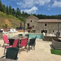 Mas cevennes, готель у місті Concoules