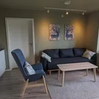 New and fresh apartment, free parking and ocean view, хотел в Тронхайм