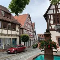 Apartment am historischen Rathaus, hotel u gradu 'Michelstadt'