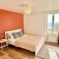 Duplex familial à la campagne, hotel v destinácii Orcier