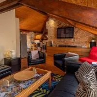 Appartement duplex le montagne de la villa Chanterive, hotel en La Bourboule