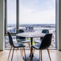 26th Floor Helsinki High Point 1 BDR Apartment with City View โรงแรมที่Sörnäinenในเฮลซิงกิ