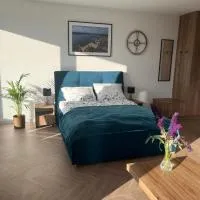 Charzykowy में, होटल Apartament Słoneczny widok boczny na jezioro
