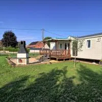 Mobilhome 3 chambres 6 personnes, hotel em Saint-Loup