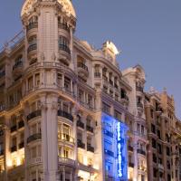 Hotel Atlántico, hotel Madrid belvárosa környékén Madridban