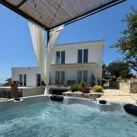 Rural home Basin dvor with jacuzzi, hotel Vinišćében