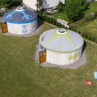 Jurty Mongolskie Susiec – hotel w mieście Susiec