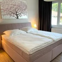 Zentrale Ruheoase mit Terrasse, hotel sa Bad Rothenfelde