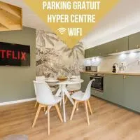 Le Green Duplex - Clim - Parking - Netflix - Nestor & Margot, hotelli kohteessa Auterive