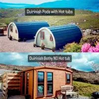 Duirinish Pods with Private Hot Tubs and Duirinish Bothy with No Hot Tub, hotell i Plockton