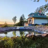 Dom nad jeziorem Zbiczno Siedlisko, hotelli kohteessa Grzmięca