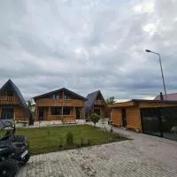 Eco House Bazaleti Lake, hotel sa Dushetʼi