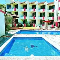 Hotel Hacienda del Rio Oaxtepec、Pantitlánのホテル