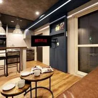SUMMERSALE 札幌中心街へアクセス良好-2寝室-無料駐車場有り-Wbeds2&Sbeds2-T401, hotel i Toyohira