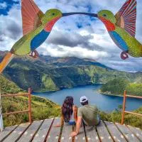 Laguna de Cuicocha Guest House, hotel u gradu Urcusiqui