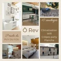 Ô Rev, hotel v destinaci Chambretaud