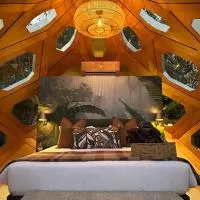 Stormsriviermond에 위치한 호텔 The Hive - Jungle at Misty Mountain Reserve