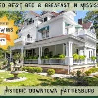 Ross Mansion Bed & Breakfast, hotel em Hattiesburg