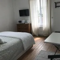 Chambre du Haras Cour Lozey, hotel en Sainte-Marguerite-des-Loges