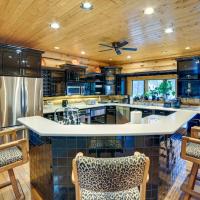 St Marys River Views Cabin with Wraparound Deck!, hotel near Chippewa County International Airport - CIU, Barbeau