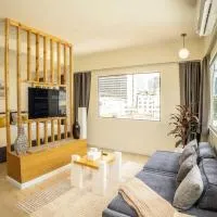 Cozy studio room for 3 guests at Center-Silom - 5B, hotel v destinácii Bang Rak