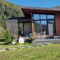 Casuta de sub stanca Apuseni cu hot tub si sauna, hotel v destinaci Bîrdeşti