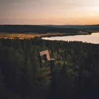PAN Treetop Cabins, hotell sihtkohas Åsnes