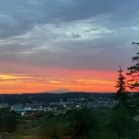 Cabin - Hot tub - Fire pit - View - Getaway!: Oak Harbor şehrinde bir otel