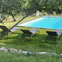 Gites du Mas Bouscas, готель у місті Saint-Florent-sur-Auzonnet