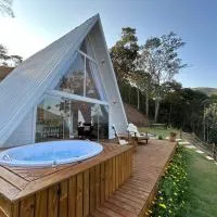 Cabana Branca luxo, hotel a Teresópolis