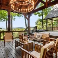 30 percent off thru July 5 Insane Views Hot Tub Game Room, hotel in Blue Ridge