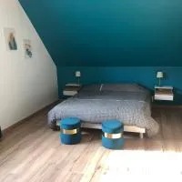 Chez Manon et Martin - Chambre à la campagne avec Spa extérieur โรงแรมในSaâcy-sur-Marne