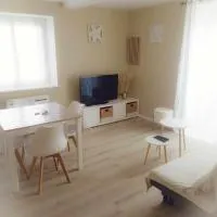 La Pluméria Appartement 2 chambres, hótel í Saint-Germain-Lespinasse