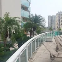 Flat com varanda, quarto de Morador Hotel 1112, hotel a Nova Iguaçu