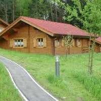 Blockhaus Bayerischer Wald Chalet 2, hotelli kohteessa Stamsried