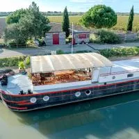 PENICHE FARNIENTE CLIMATISEE - Aux Portes de la Camargue، فندق في Bellegarde