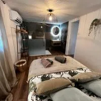Cocon cosy appart romantique, jacuzzi piscine, hotel em Puget