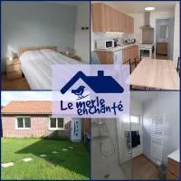 Le merle enchanté, hotel Mons-en-Chaussée városában