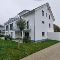 Modern ausgestattete Neubauwohnung, hôtel à Lottstetten