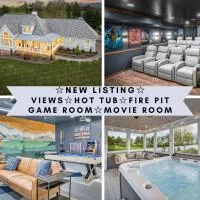 Amazing House - Movie & Game Room, Hot Tub, Fire Pit & Golf Course, hotel u gradu Lurej