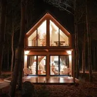 Osada LoveLaski - balia jacuzzi, sauna i kominek - całoroczne domki premium, hotel sa Laski