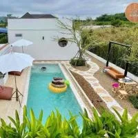 Ban Tha Maprang में, होटल Banrao Pool Villa Khaoyai บ้านเราพูลวิลล่าเขาใหญ่