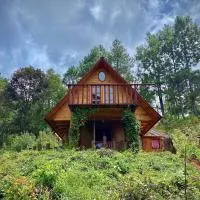 Cabaña en el bosque y cerca al río Starlink, hotel a San Mateo Río Hondo