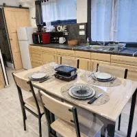 Studio 30m2 avec chambre, hotel v mestu Magland
