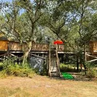 Les cabanes PALOMBIERE, готель у місті Allons