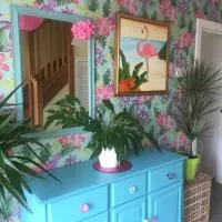 Cheerful 2 bed self contained space in Braunton, viešbutis mieste Wrafton