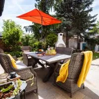 Charmantes Haus -Nähe Parndorf-Neusiedl-Wien-HU-SK โรงแรมในบรุคอันแดร์ไลทา