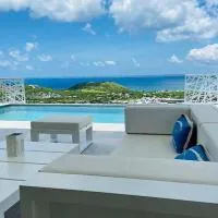 Prestigious Villa & Apartment Marewa with Breathtaking Ocean View - Saint Martin French Side, hotel em Grand Case
